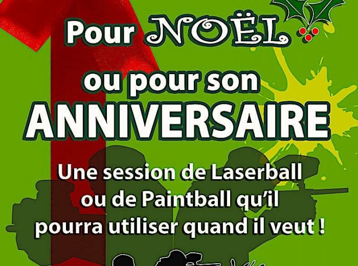 Offez des places de Laser, Paintball ou Archery pour son Anniversaire