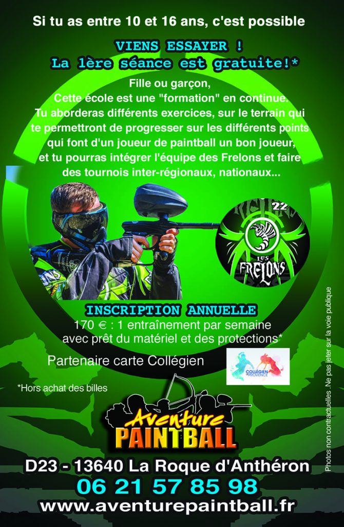 Ecole de Paintball